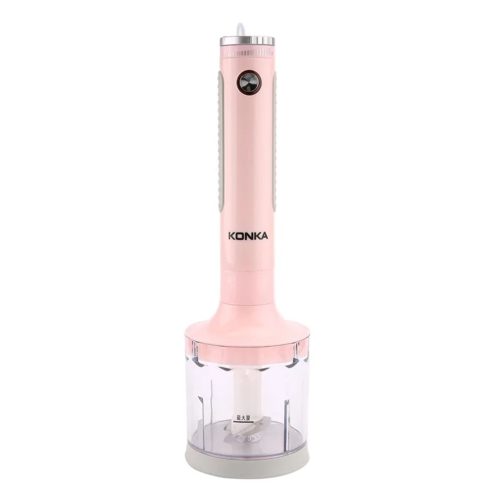 KONKA Powerful 220V 300W Immersion Hand Blender Mixer Set Variable Speed Control Multifunctional Food Processor KJ-JH308 Gifts | Бытовая