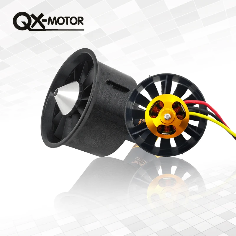 Фонарь Новый DIY Drone 64 мм EDF Set 2822 3800KV бесщеточный двигатель с 12 лезвиями|Детали и