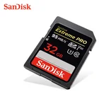 SanDisk Extreme PRO SD-карта, 64 ГБ, 32 ГБ, 16 ГБ, 128 ГБ, 256 ГБ