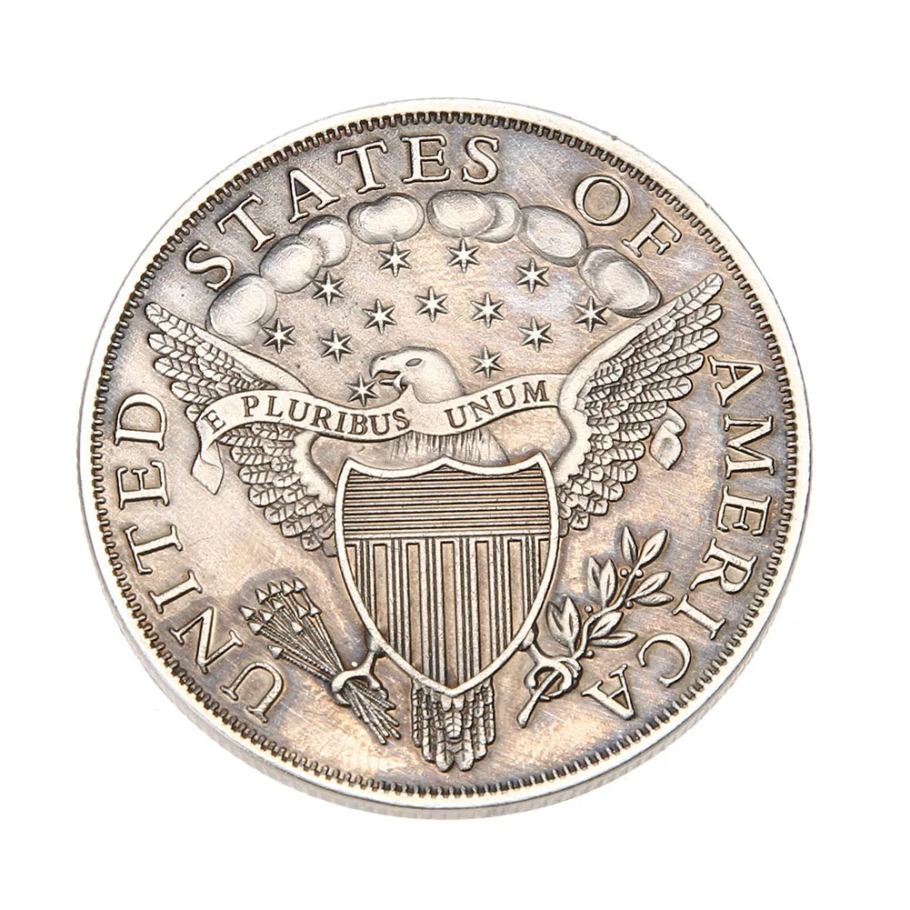 1804 американская Liberty Numismatics Серебряная иностранная памятная монета для сбора