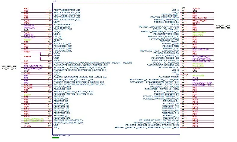 STM32 макетная плата может RS485 STM32F103VET6 минимальная система ARM MCU обучения