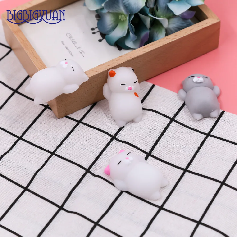 Милый ремешок для телефона мини животные Mochi сжимаемые эластичные мягкие