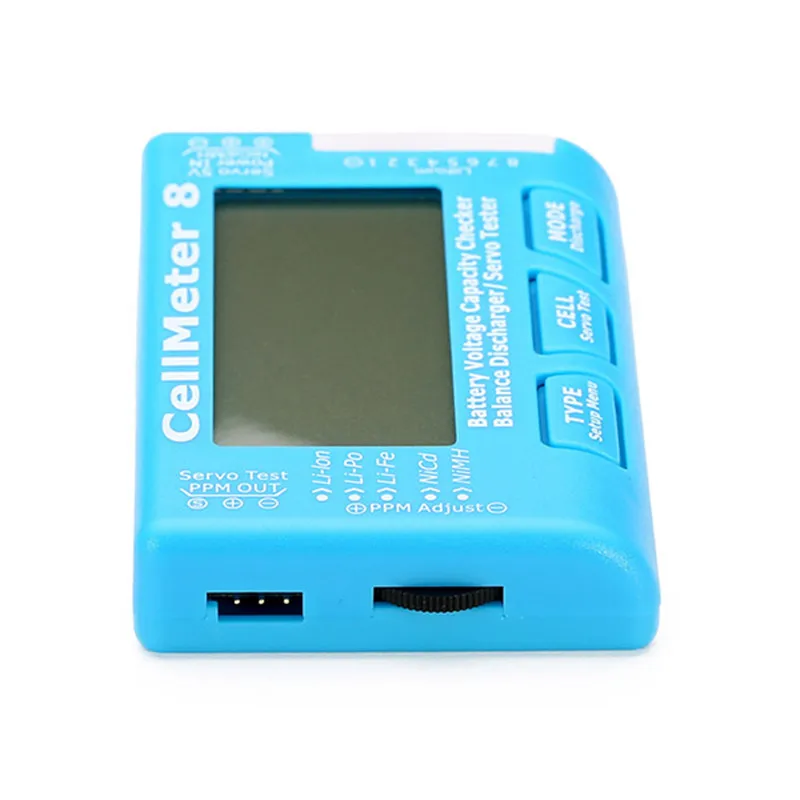 New AOK CellMeter 8 Multifunctional Digital Power Servo Tester 2S-8S For RC Airplane Spare Parts | Игрушки и хобби