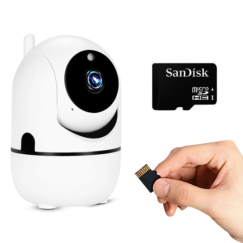1080P Беспроводная IP камера, облачная Wifi камера, Умная автоматическая камера слежения, безопасность человека дома, CCTV сеть видеонаблюдения