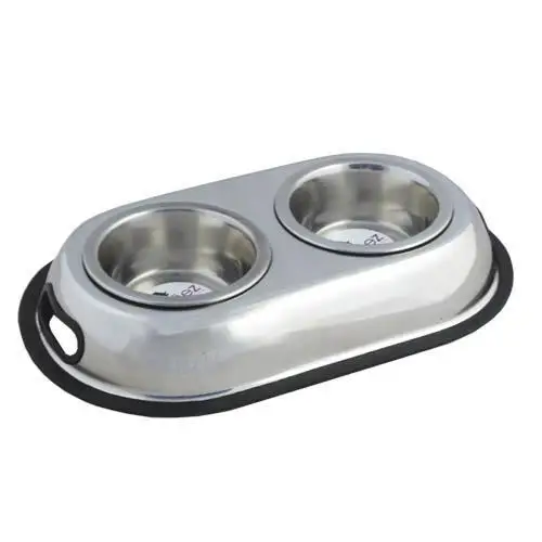 FEEDER Steel Stainless 2 in 1 2x480 ml. WITH ASAS |