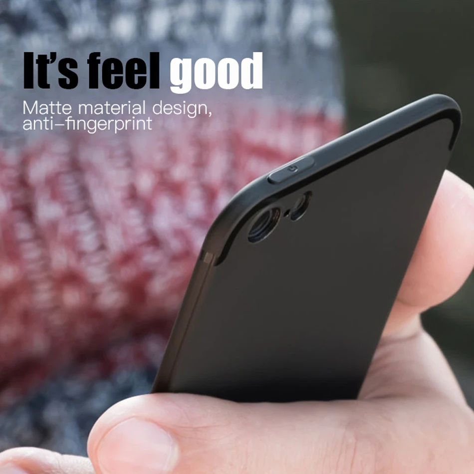 KOLPLER ультра тонкий ТПУ чехол для iPhone 5S SE Чехлы бампер легкий матовый защитный