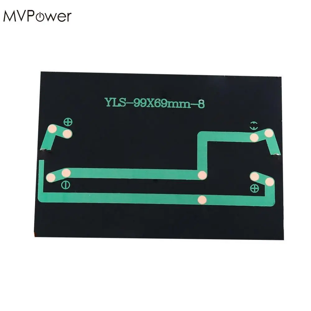 Портативное зарядное устройство MVpower 5 В 0 8 Вт 160 мА солнечная панель модуль