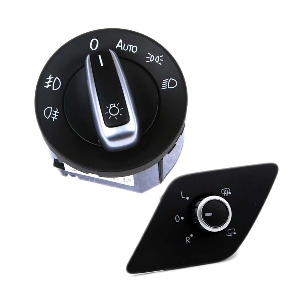 2 шт. светоотражающая кнопка + переключатель противотуманных фар для VW Jetta MK6 5ND 941