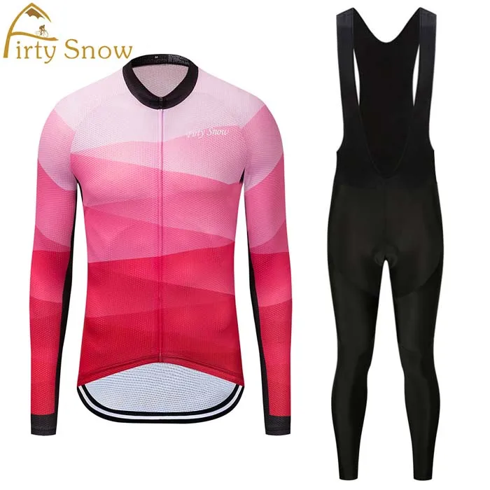 jersey and pants Зимний термо флисовый Велосипеды Джерси комплект для мужчин pro team mtb велосипеда комплект одежды с длинным велосипедов Одежда maillot одежда для занятий спортом на улице - Цвет: jersey and pants