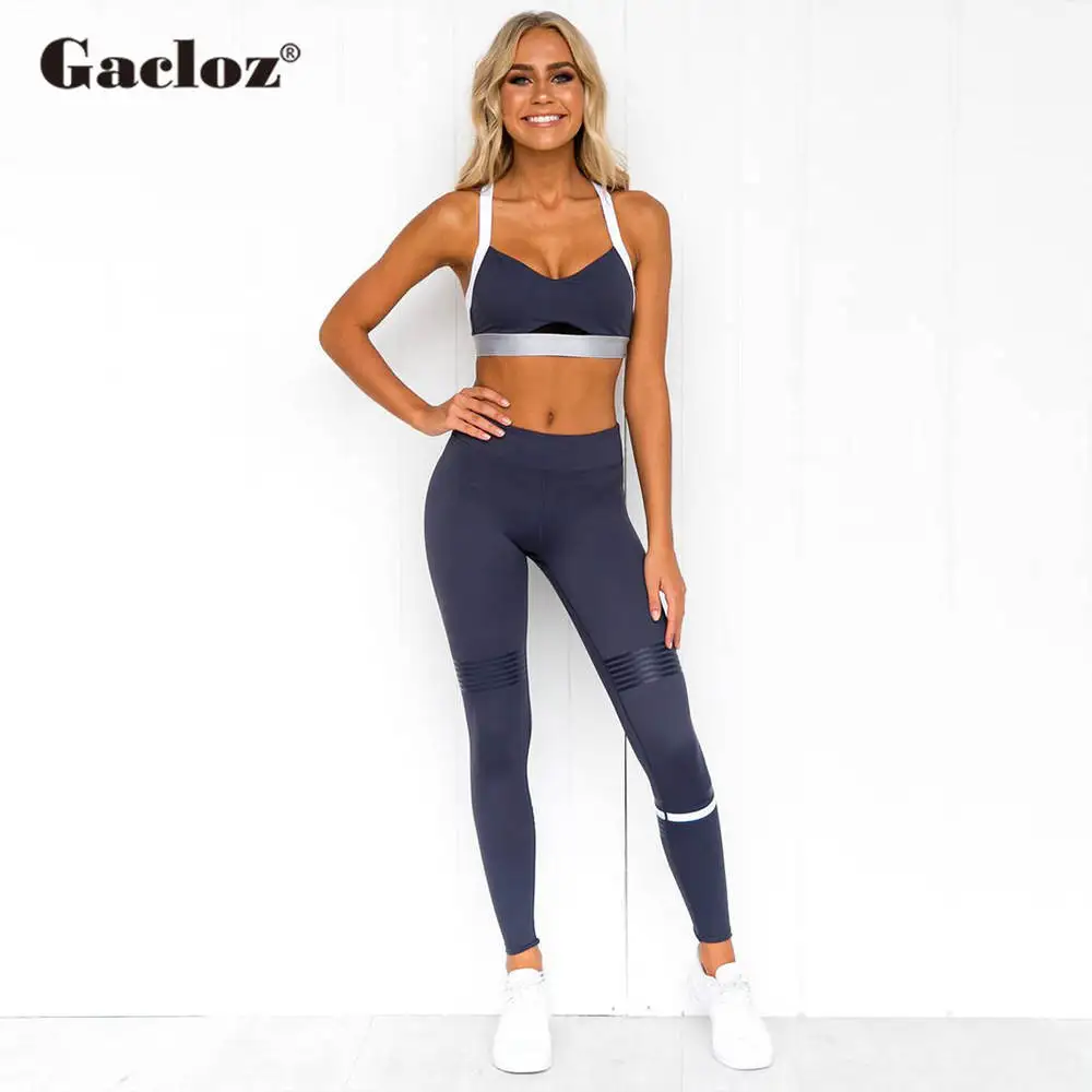 Gacloz женский спортивный костюм комплект одежды для фитнеса спортивная одежда