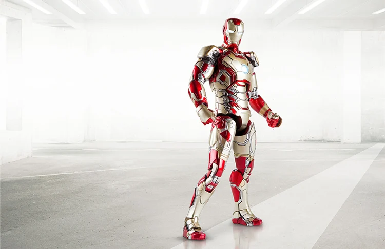 Коллекционная фигурка из сплава Ironman MK43 MK42, коллекционная фигурка для фанатов, подарок на праздник, коллекция Comicave 1/12