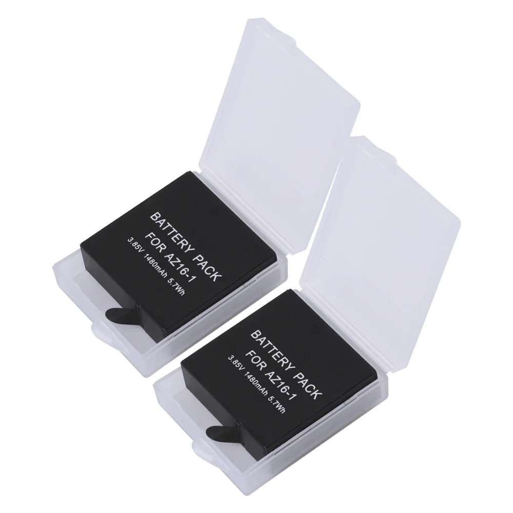 RP 1480mAh 3 85 V батарея AZ16 1 + LED USB слота зарядное устройство для Xiaomi Yi 2 4K оригинал Xiao Mi