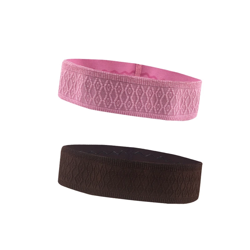 Yoga Sweatband Headband Sport Absorbent Men Women Head Sweat Bands Hair Band Basketball Tennis Elastic HairBand Safety | Спорт и