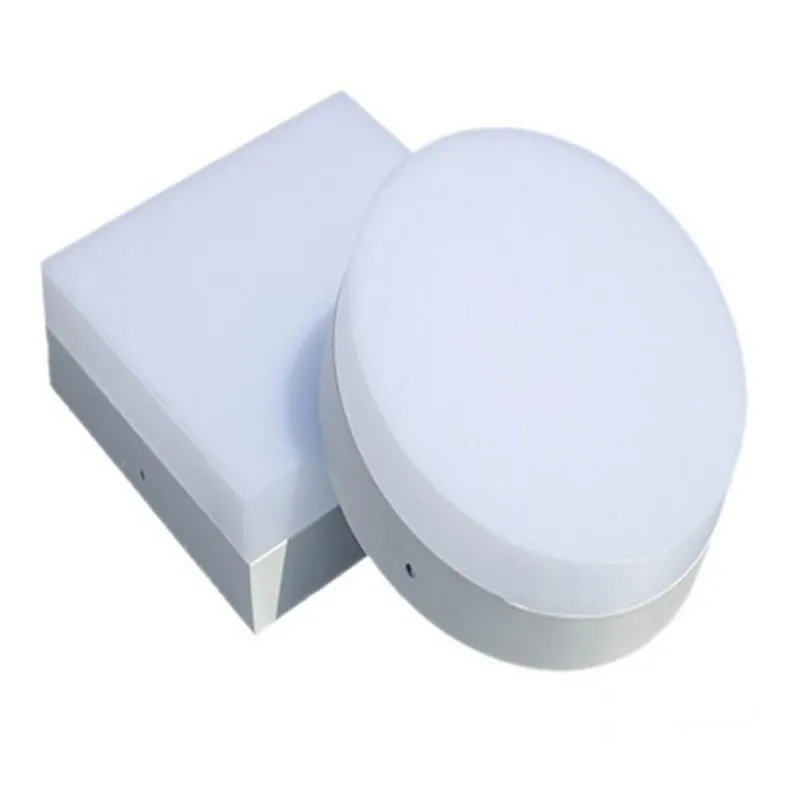 

60/pcs 24W Round Panel LED Light Plafonnier Indoor Hallway Lamp AC85-265V Surface Mounted LED Ceiling Light