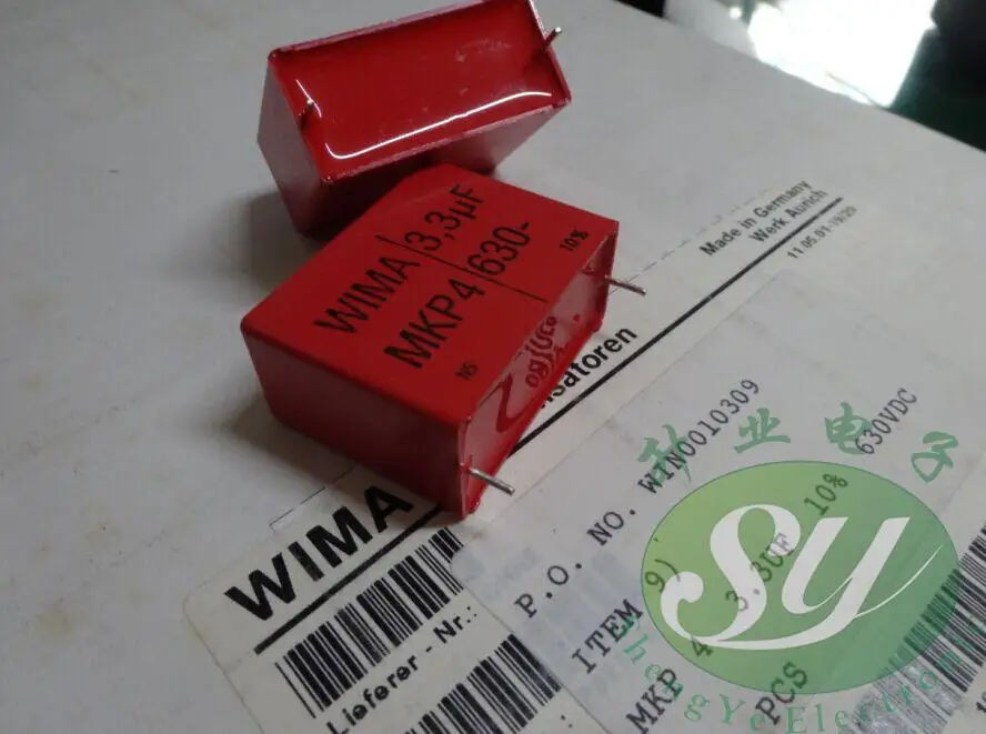 2019 горячая распродажа 10 шт/20 шт WIMA MKP4 серия 3 мкФ 630V абсолютно новый оригинальный