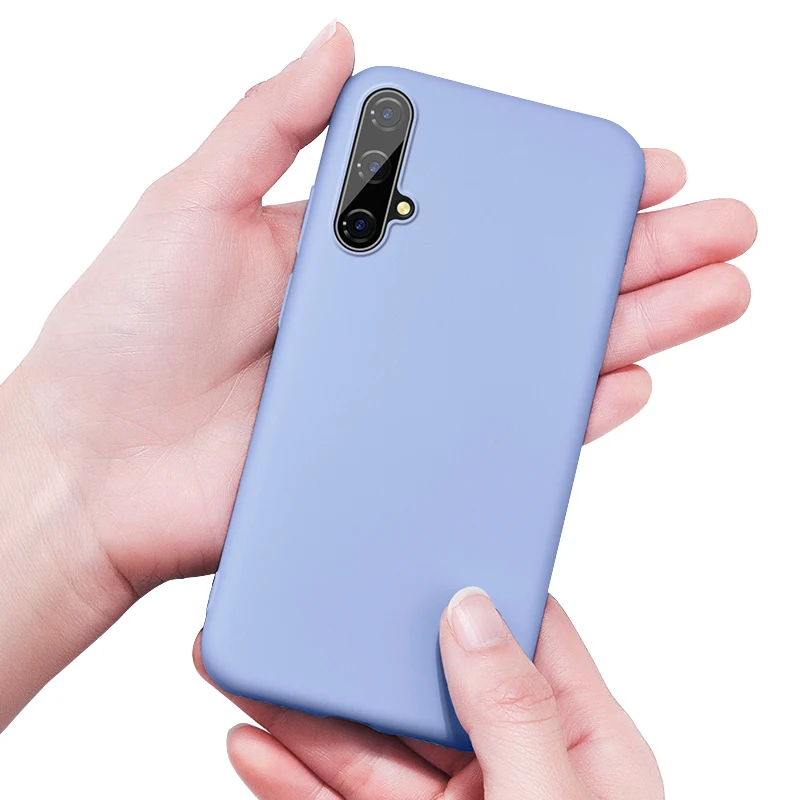 For Huawei Honor 9 10 Lite 20 Pro 20i 9i Case Liquid Silicone TPU Soft Cover on Nova 5 4 3 5i 3i Shockproof Phone Cases |