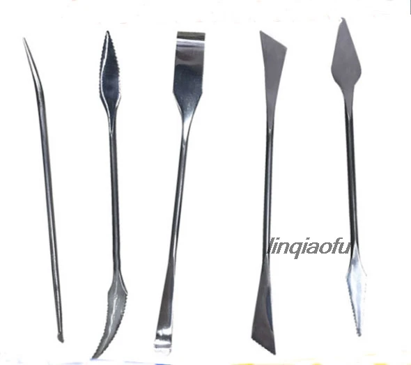 

Stainless steel clay knife Ceramic clay Sculpture tool 5 sets