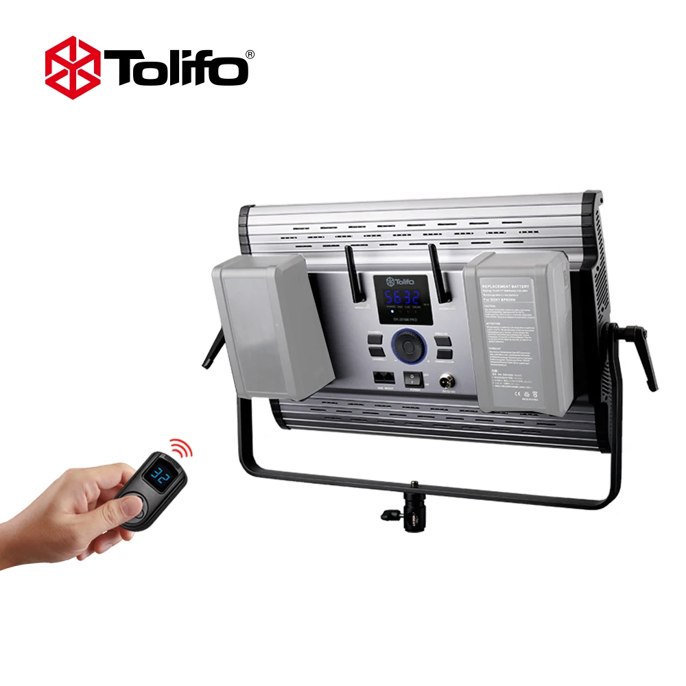 Светодиодный светильник Tolifo GK2016B для наружной фотосъемки и интервью 60 Вт 3200 5600 к