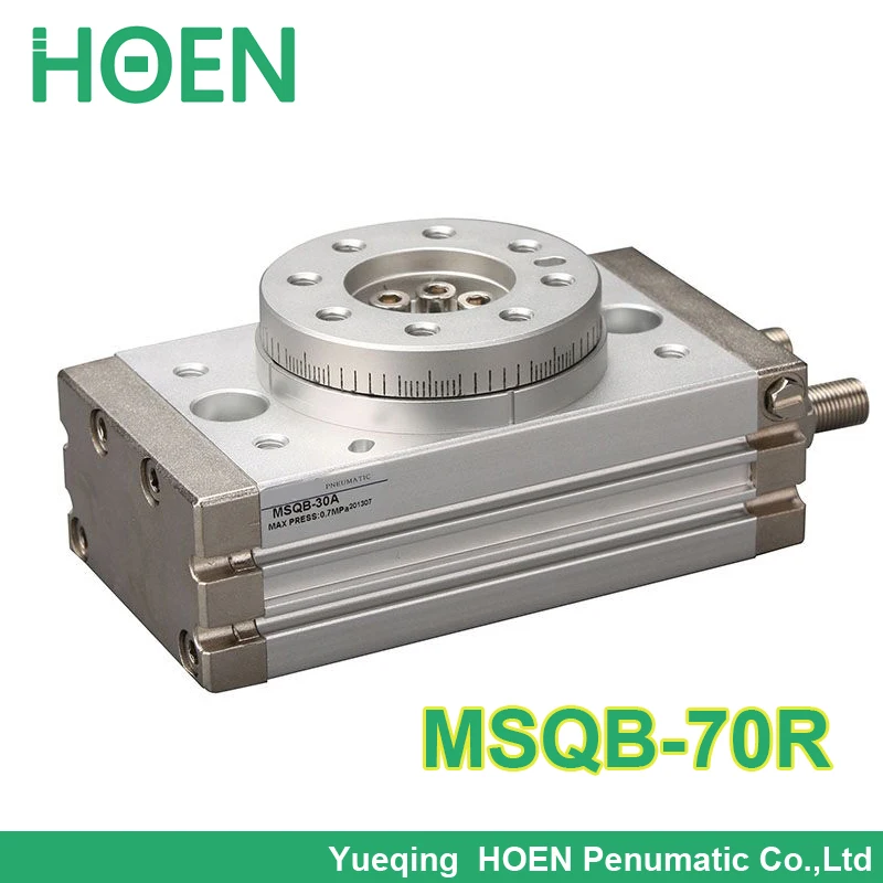 

MSQ series Double Action Rotary Cylinder / Rack & Pinion Type Pneumatic Air Cylinders MSQB-70R MSQB-70A