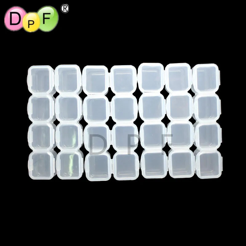 [Бриллиантовое искусство] 28 ячеек круглые и полные бриллианты инструмент для