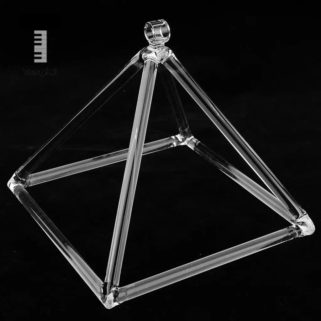 Tooyful Quartz Crystal пение Пирамида Note Third Eye Chakra для релаксации звук 7 дюймов|chakra pyramid|chakra