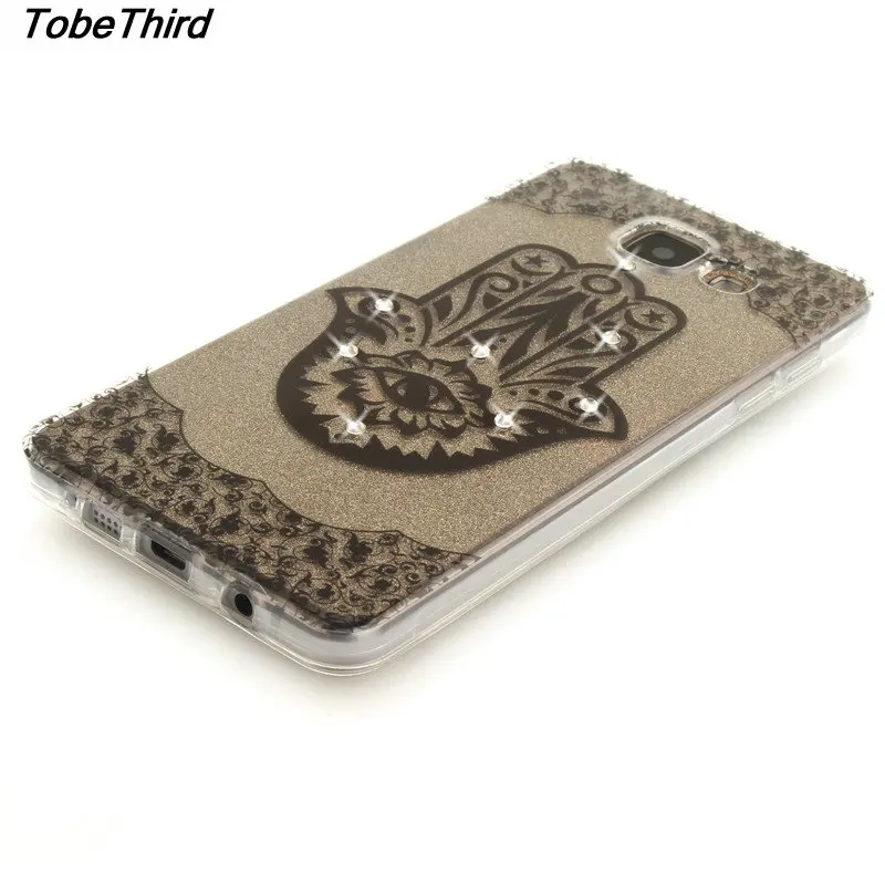 Для Samsung A3 2016 чехол красочным узором Мягкий ТПУ горный хрусталь Bling Телефон для