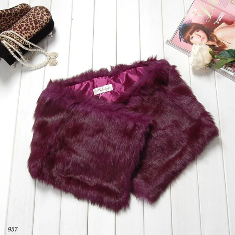 Свадебная шаль для невесты Белая Шаль из искусственного меха кожаное