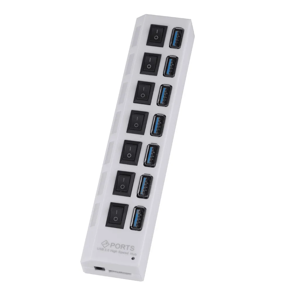 Ультратонкий дизайн VOBERRY USB3.0 высокоскоростной концентратор с 7 портами и 5 Гбит/с