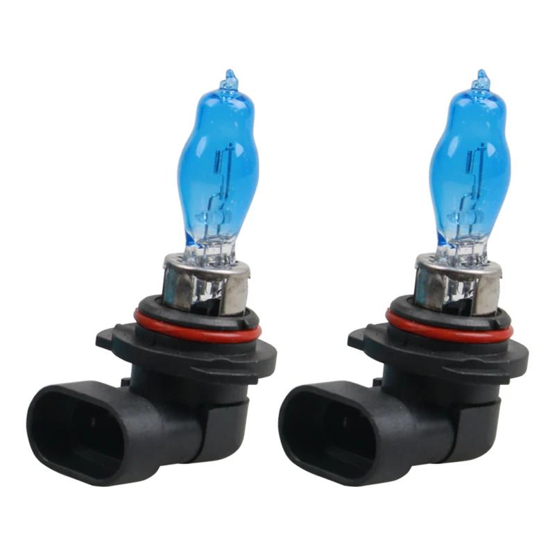 9005 2 шт. 12V H4 100W белая галогенные лампы H1 H4 H7 H8 9005 высокое Мощность лампа фары автомобиля замена лампы - Испускаемый цвет: 9005