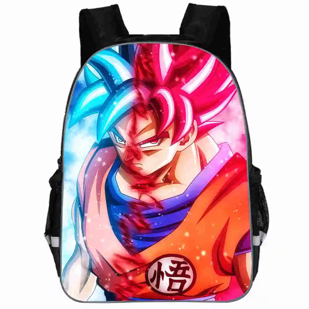 Рюкзак с драконом и шариком, ультра-Instinct Goku Z Vegeta, супер Saiyain, повседневные школьные сумки для маленьких мальчиков и девочек, подростков, Mochila Bolsa - Цвет: AA