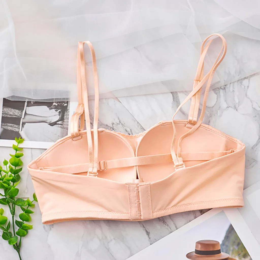 2019Women's сексуальное однотонное нижнее белье бюстгальтер с сеточкой сексуальный