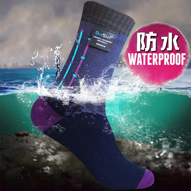 DexShell настоящие водонепроницаемые велосипедные носки мужские уличные рыболовные