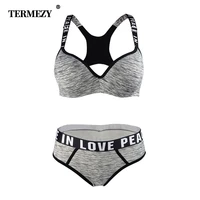termezy womens underwear boxers bra set comfortable vest fitness intimates seamless sexy women stretch briefs lounge lingerie