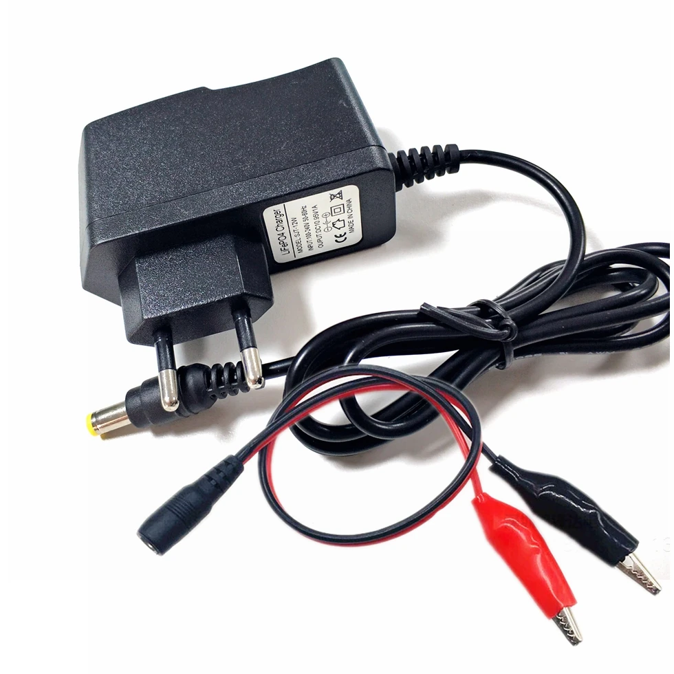 1 шт. зарядное устройство 3 65 в а для 2 LiFePO4 LiFe AC DC адаптер power Dual IC штекерные зажимы