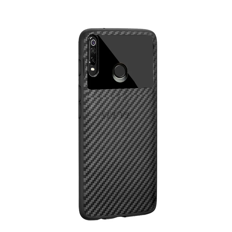 Мягкий силиконовый чехол для Lenovo K5 pro L38041 задняя крышка из углеродного волокна
