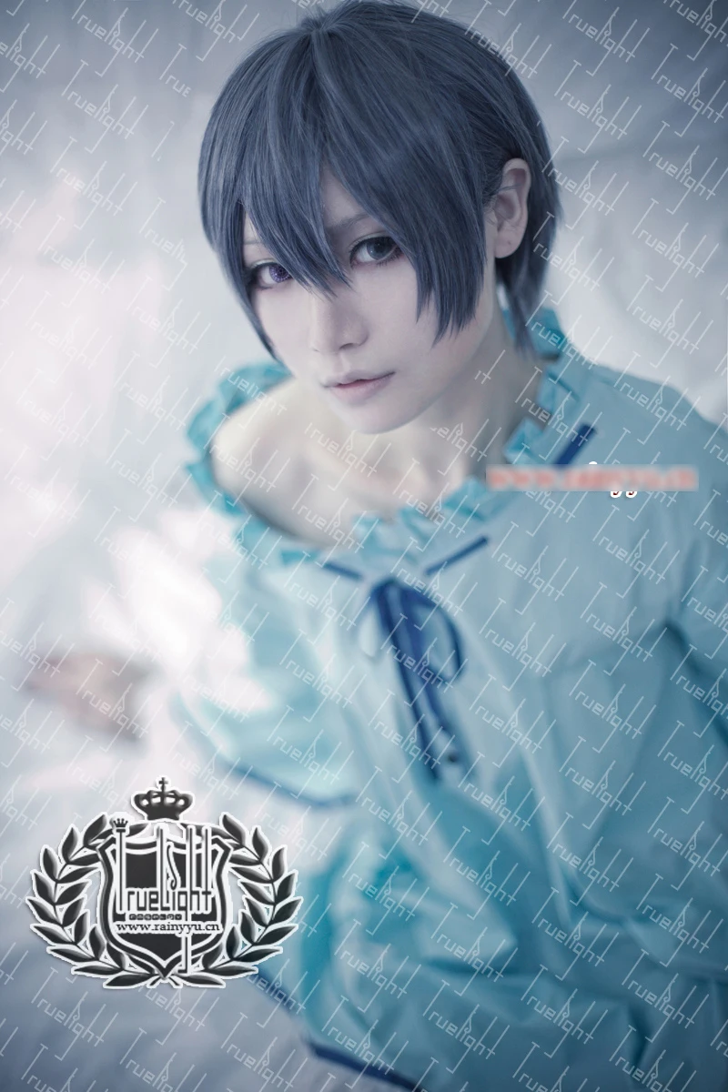[Акция] Аниме Kuroshitsuji Black Butler рисунок Ciel светильник для сна голубого цвета туфли
