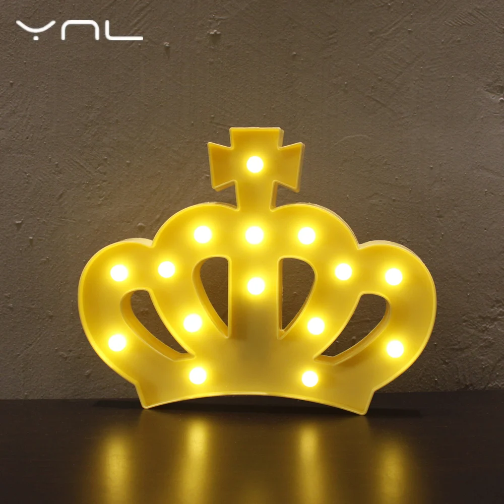 СВЕТОДИОДНЫЙ ночник в виде короны для детей прекрасное рождественское сказочное
