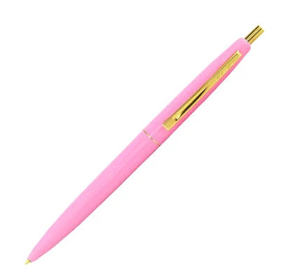 Pink Япония Ограниченная серия BIC Классическая цветная шариковая ручка CLIC GOLD 0,7 мм шариковая ручка 1 шт - Цвет: Pink