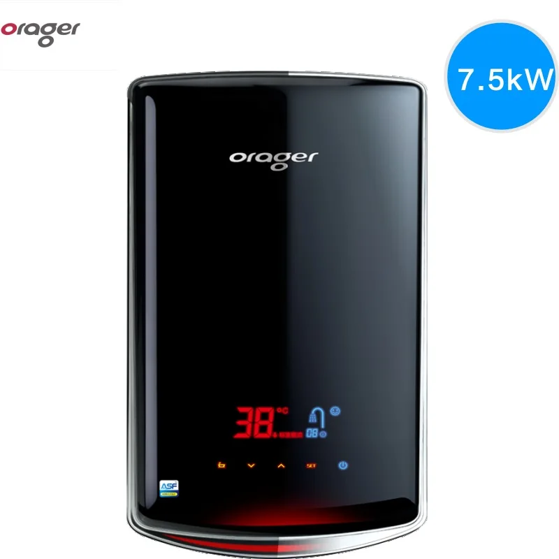 2PCS 7500W Electric Tankless Instantaneous Hot Water Heater Boiler for Bathroom Shower and Kitchen sink instant heating tap | Бытовая