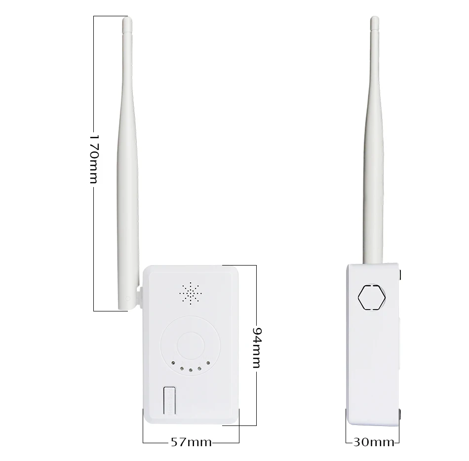 Hiseeu WiFi расширитель диапазона беспроводной ретранслятор IPC маршрутизатор для беспроводной камеры безопасности проводной NVR Беспроводная Поддержка 2,4 ГГц IPC
