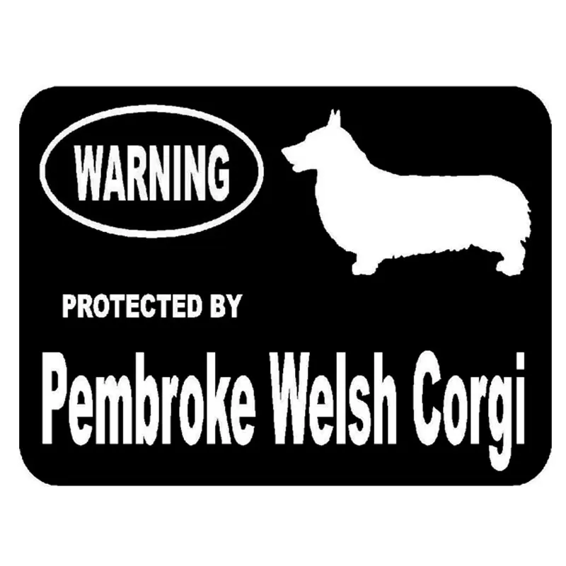 Стильные модные автомобильные наклейки 15 см * 11 3 СМ защищенные Pembroke Welsh Corgi|sticker
