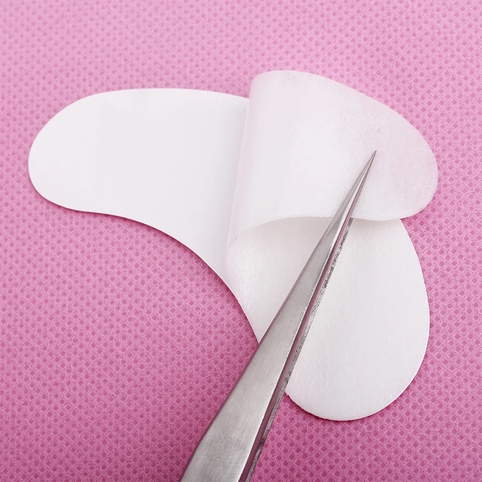 50 парт/лот глазные гель-патчи для наращивания ресниц инструменты макияжа 3D маска