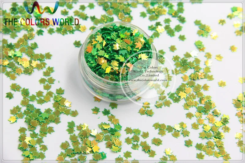 Блестки в Форме Кленового Листа 4 мм 1 упаковка = 50 г|sequins for nails|glitter sequindecorative sequins |