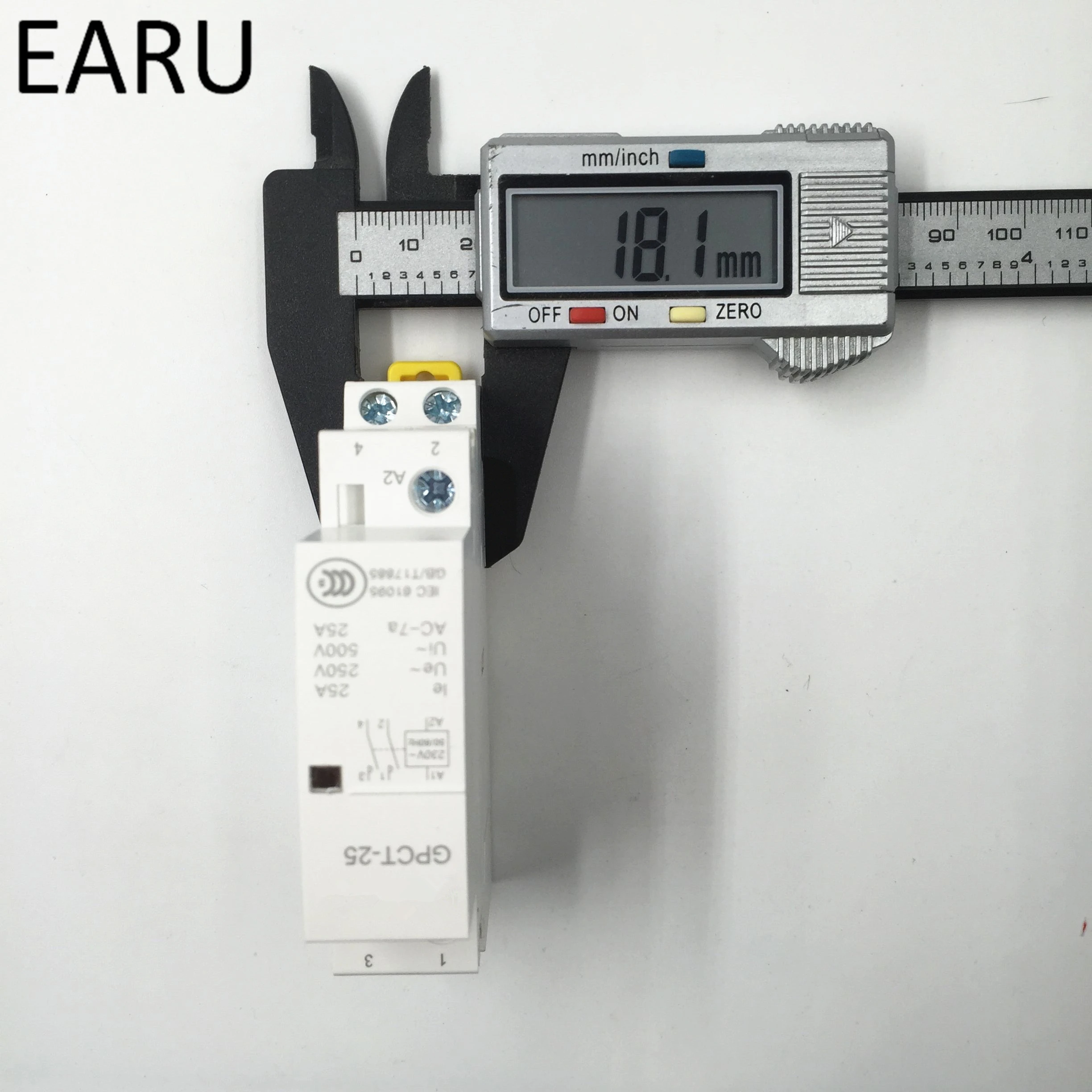 Бесплатная доставка GPCT1 2P 16A 25A 2NC 220V/230V 50/60HZ Din Rail Ac контактор для дома два обычных