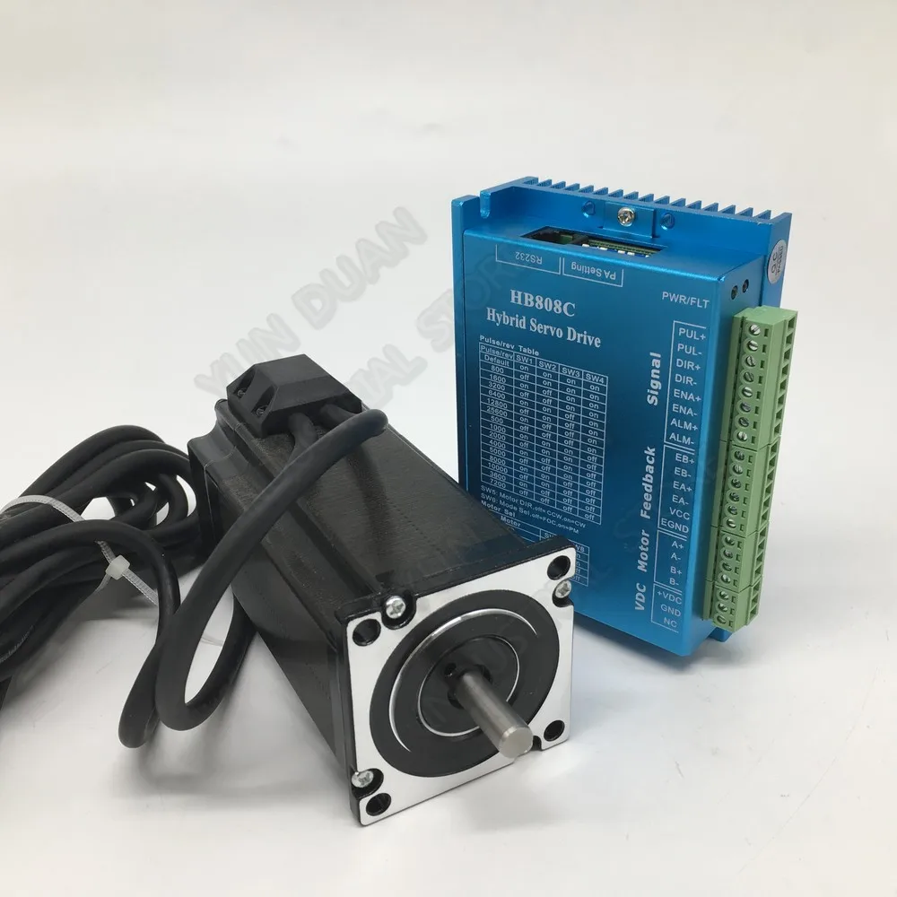 2.2Nm Nema23 57MM DC DSP 2PH Closed Loop Stepper 57 Motor Driver Kit Hybird Encoder Easy Servo for CNC Router Lathe Robot Laser |