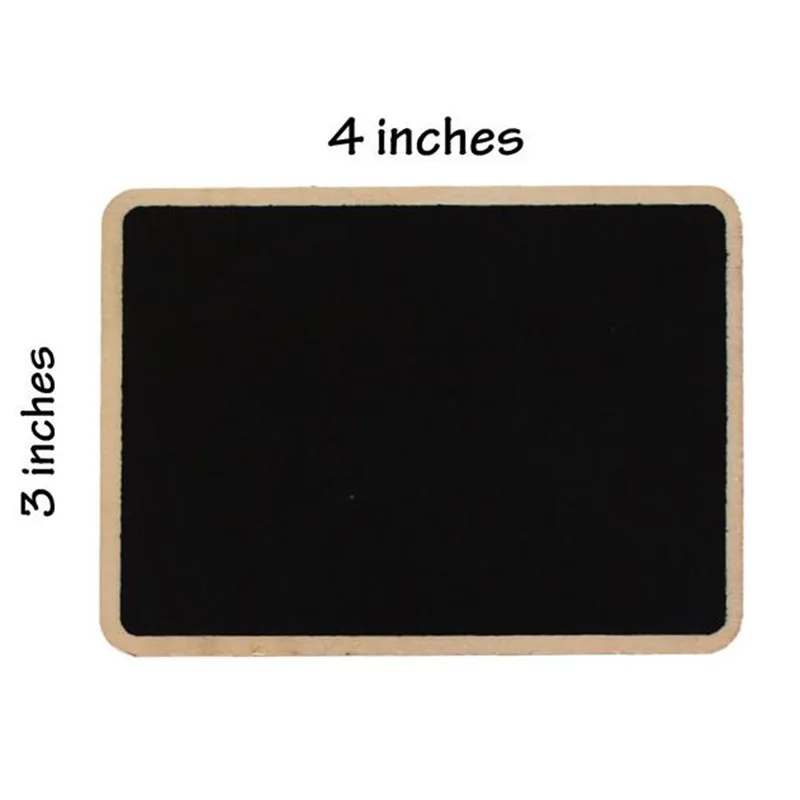 

Wooden Mini Chalkboard Vertical Small Message Board Home Memo Blackboard 1pcs/lot