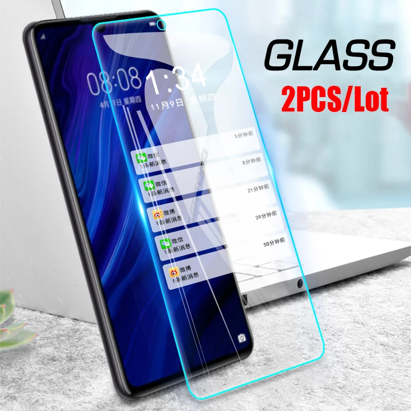 2 шт./лот Защитное стекло для экрана Huawei P Smart 2019 P20 P30 Lite Pro P10 Plus прозрачная пленка из