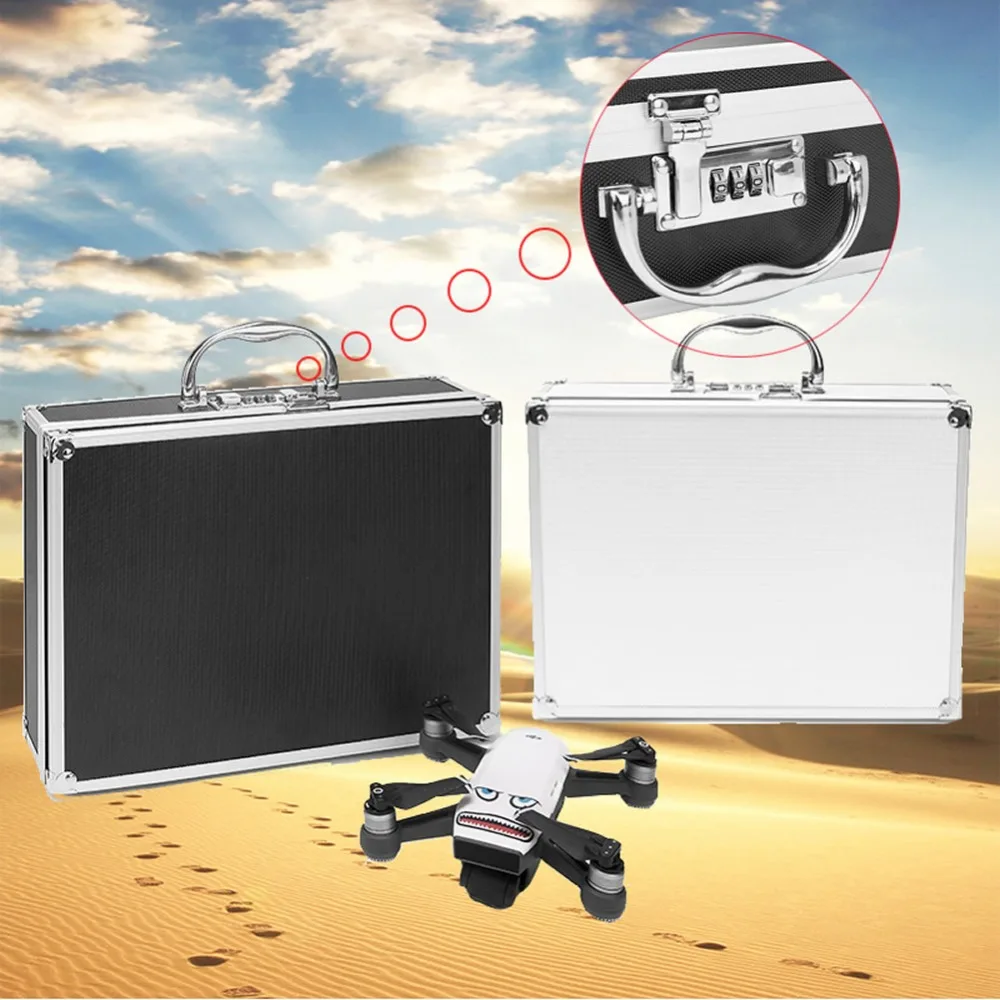 DJI Mavic Pro чемодан из алюминиевого сплава Drone сумки Hardshell водонепроницаемый ящик для