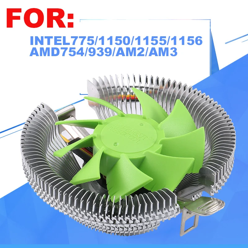 Процессор охладитель вентилятор для Intel LGA 775/1155/1156 AMD 754/939/AM2/AM2 +/AM3/FM1 радиатора|cpu