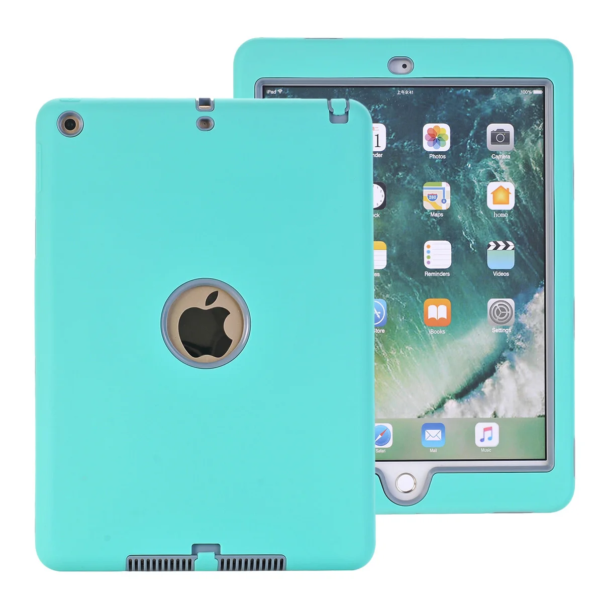 Чехол для iPad 9 7 2018 2017 ударопрочный Тонкий чехол планшета с защитой от царапин A1822